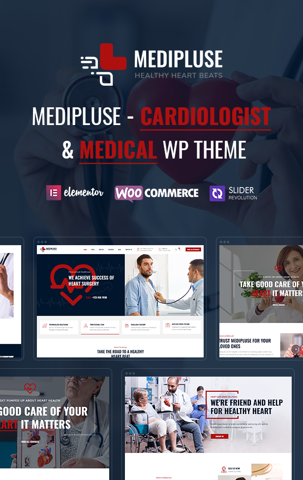 Cardiologist and Medical WordPress Theme