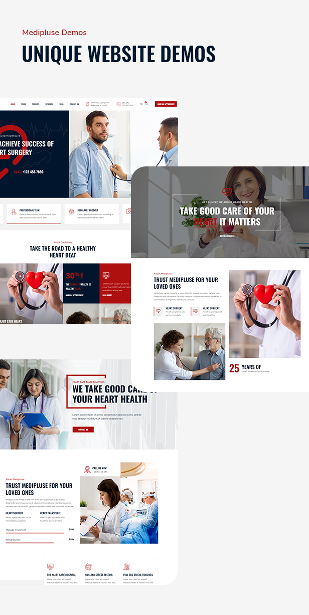 Cardiologist and Medical WordPress Theme
