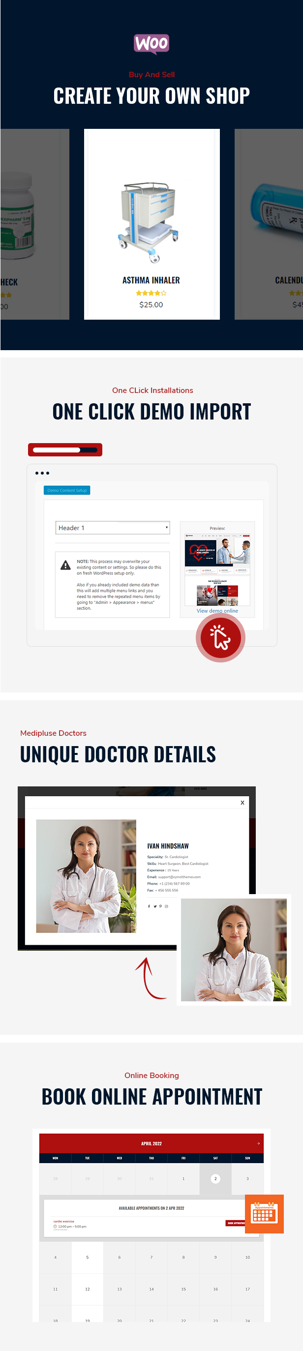 Cardiologist and Medical WordPress Theme